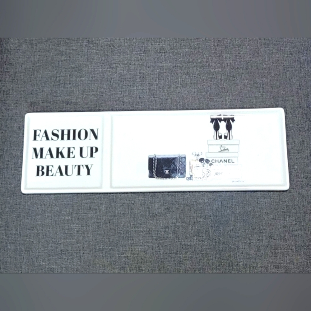 AMANDA GREENWOOD Tray | Vanity Keys Makeup Dish | Chanel Jimmy choo Louboutin